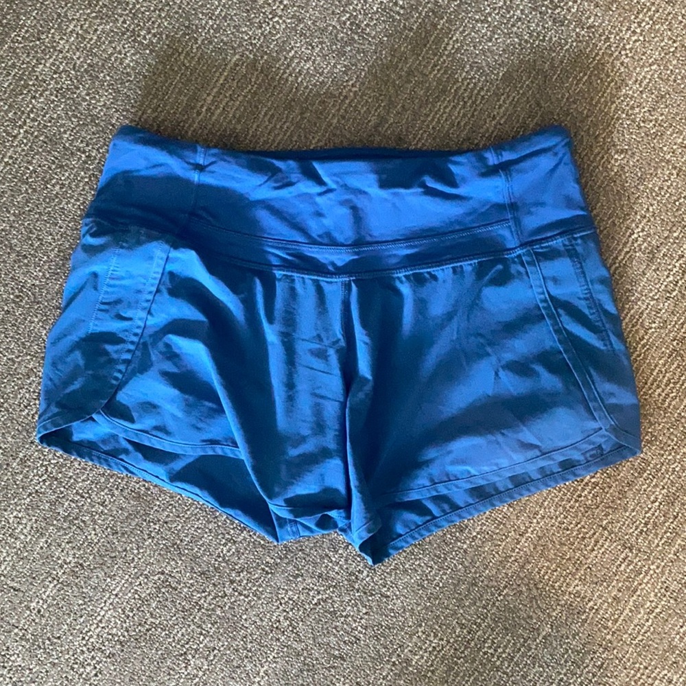 Lululemon blue shorts